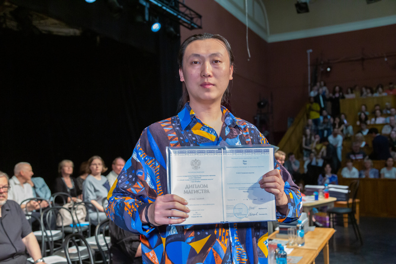 Церемония вручения дипломов выпускникам РГИСИ. Часть 2 (2022 год)