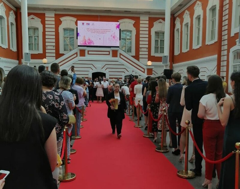 Студентка РГИСИ в числе 60 лучших выпускников вузов Санкт-Петербурга