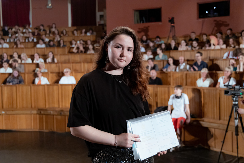 Церемония вручения дипломов выпускникам РГИСИ (2024 год)