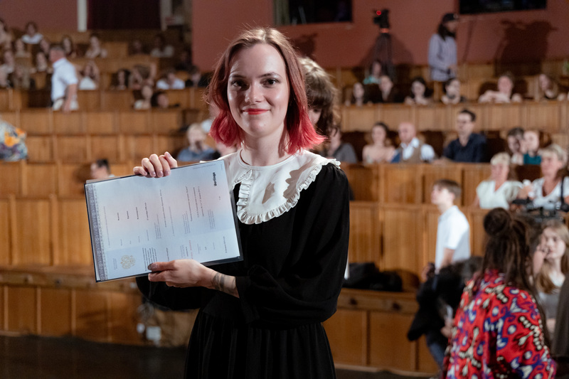 Церемония вручения дипломов выпускникам РГИСИ (2024 год)