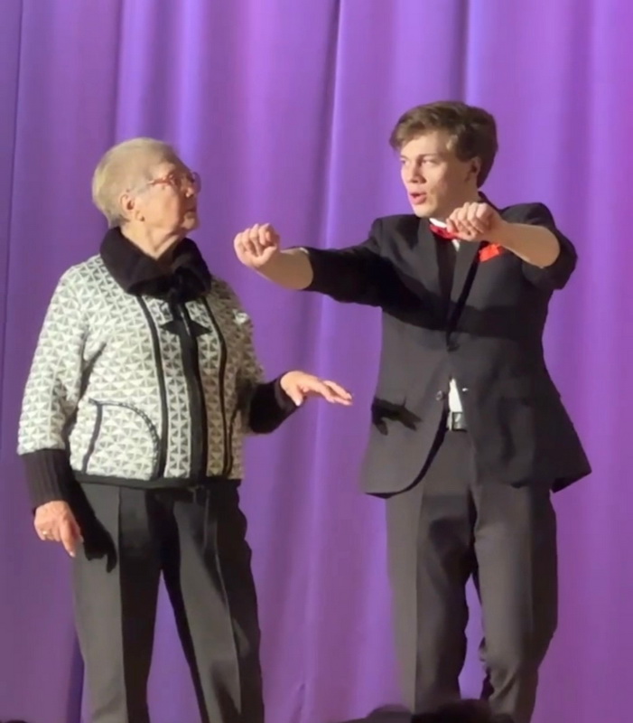 Концерт студентов РГИСИ в Доме ветеранов сцены им. М.Г. Савиной