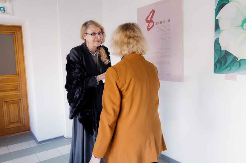 Открытие выставки «8 женщин» (2026 год)
