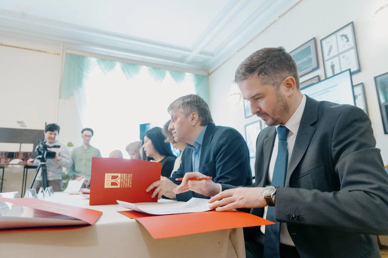 Подписание соглашения о сотрудничестве в РГИСИ